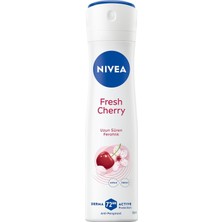 TeknoKapsül Nivea Fresh Cherry Kadın Sprey Deodorant, 150 ml
