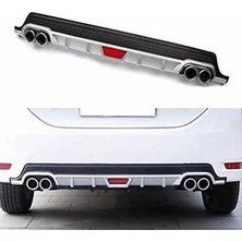 Psa Chevrolet Cruze Arka Tampon Alt Difüzör Spoiler Nb