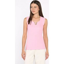 Gülseli Kadın Gold Toka Detaylı Ottoman Bluz P-00022667