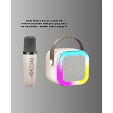 Eco Lounge Bluetooth Karaoke Mikrofon ve Hoparlör Seti Taşınabilir