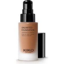 Kiko Milano KikoMilano 9.5 Neutral Renkli Likit Fondöten Özellikleriyle Unlımıted Foundation Tüm Gün Kalıcı