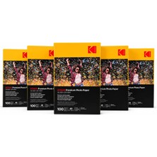 Kodak 230 Gram 10X15 Parlak Premium 5'li Paket 200 Adet Inkjet Fotoğraf Kağıdı Fotoğraf Baskı Kağıdı