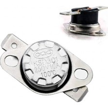 Cin Çin KSD301-100NC ,100 Derece Kontak-1k 250V/10A Limit Termostat