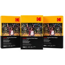 Kodak 230 Gram 10X15 Parlak Premium 3'lü Paket 200 Adet Inkjet Fotoğraf Kağıdı Fotoğraf Baskı Kağıdı