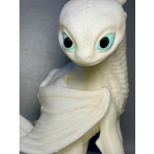 Light Fury - Işığın Öfkesi - Toothless Ejderhanı Nasıl Eğitirsin Özel Üretim Büyük Boy Figür