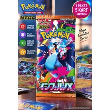 Toyfest Pokémon Card Game Mega Inferno x M2 Japonca Booster Pack 5 Kart Mega Evolution - 1 Paket
