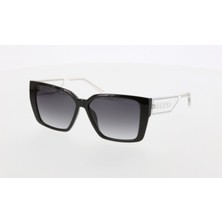 Guess Gu Kadınlar için 7818 01B .56 Güneş Gözlüğü Siyah Çerçeve UV Filtreli Füme Degrade Cam