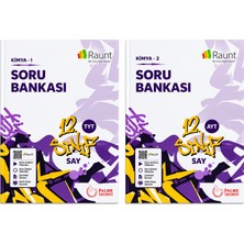 Raunt 12. Sınıf Kimya 1 Tyt + Kimya 2 Ayt Soru Bankası Seti – Palme Yayınevi – 2 Kitap