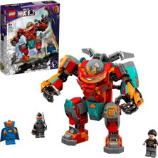 LEGO Marvel Tony Stark#ın Sakaarian Iron Man#i 76194 - Süper Kahramanları Seven Çocuklar için Yaratıcı Oyuncak Yapım Seti (369 Parça)
