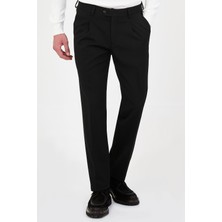 MCR Düz Baggy Kalıp Pileli Erkek Pantolon