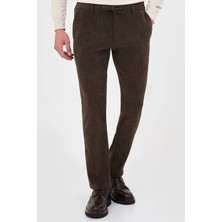 MCR Fitilli Slim Fit Jogger Kadife Erkek Pantolon