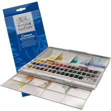 Winsor & Newton Cotman 1/2 Tablet Sulu Boya Seti 45 Renk