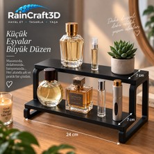 Rain Craft 3D 3D Tasarım Iki Katlı Parfüm ve Kozmetik Standı / Organizer