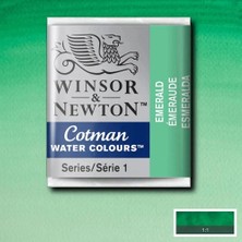 Winsor & Newton Cotman Yarım Tablet Sulu Boya 235 Emerald