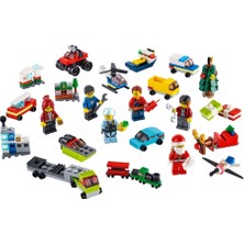 LEGO City 60268 Advent Calendar 342 Parça Yılbaşı Hediyesi Yaratıcı Bloklar Seti