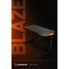 Razador Blaze Rgb Ledli Oyuncu Masası 120X60X74 Siyah