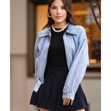 Asca Collection Kadın Kot Ceket
