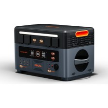 Oscal Powermax 2400SE 2016WH-2400W (4800W Surgepad) Taşınabilir Güç Kaynağı Lifepo4 Bataryalı, Ups, Wi-Fi, Bluetooth Ev Karavan Kamp Için Çok Fonksiyonlu Power Station