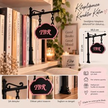 Rain Craft 3D Tbr Dekoratif Kitaplık Ayracı – 3D Baskı Vintage Tabela Tasarımlı Kitap Dekoru