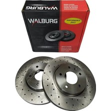 Walburg Chevrolet Cruze 2,0 Dizel Performans Delikli Ön Fren Disk Takımı