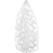 Wellgro 50'li Şeffaf Top Havuzu Topları Çocuklar İçin Eğlenceli Oyun Deneyimi 7 cm