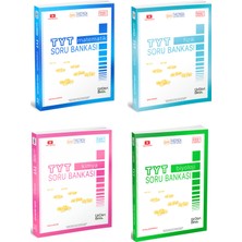 Çap Yayınları 345 Yayınları TYT Model Matematik Fizik Kimya Biyoloji Seti - 4 Kitap Üniversite Hazırlık Sınavı