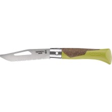 Opinel Neo7 Alpine Ihlamur Saplı Tırtıklı Paslanmaz Çelik Çakı