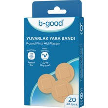 B-Good Yara Bandı Yuvarlak 20'li