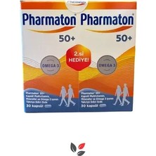 SANOFİ Pharmaton 50 Plus 30 Kapsül + 30 Kapsül