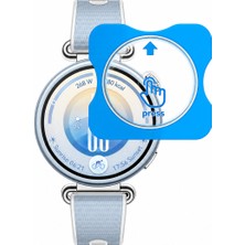MMP Shop Huawei Watch Gt7 41MM Uyumlu Kolay Kurulum Aparatlı Temperli Cam Ekran Koruyucu