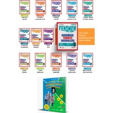 Fenomen Okul 8. Sınıf Türkçe 13 Adet Fasikül + 8. Sınıf Matematik Serüvenim.