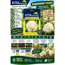 Karnabahar Tohumu 2 gr – Igloo Karnabahar Tohumu – Sebze Tohumu – 1 ve 2 Paket Seçeneği