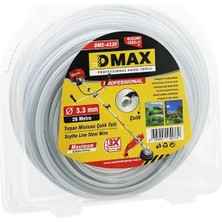 Toyigoo Çelik Telli Yuvarlak    3.3mm x 26MT  Çim Biçme Tırpan Misinası IEG4546GV-458FJGHV