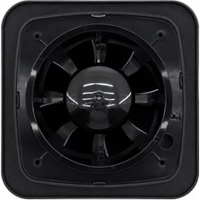 Toyigoo Plastik Aspiratör 120 Antrasit Banyo Tuvalet Havalandırma Aspiratörü 16W 1900RPM 180M3/H EBT-120