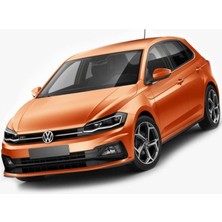 Hasakman Vw Polo Mk6 R Line Yan Marşpiyel Seti Mat Siyah Plastik 2 Adet 2018 2019 2020 2021