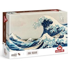 MarkEntegra Kanagawa Temalı Büyük Dalga Puzzle, 1000 Parça