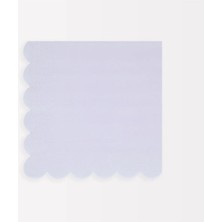 MarkEntegra - Periwinkle Large Napkins - Menekşe Rengi Peçeteler (L) (X16)