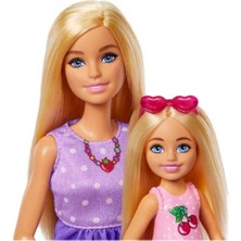 MarkEntegra Barbie Aile ve Dostlar Piknik Temalı Oyun Seti, 2 Bebek ve 9 Aksesuar
