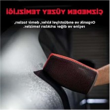 MarkEntegra Kil Eldiveni - Temizleyici, Kırmızı Renk, Zift ve Reçine Için