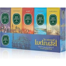 MarkEntegra 5'li Set 16 ml Silindir Cam Kolonya - Geleneksel Istanbul Esansları