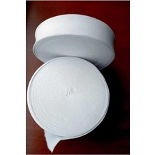 MarkEntegra 2 cm Paça Don ve Bel Lastiği 2 cm Beyaz 1 Paket 5 Metre