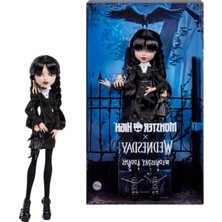 MarkEntegra Koleksiyon Wednesday Addams Bebek, Monster High Figürü