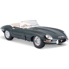MarkEntegra Yeşil Jaguar Cabriolet 1961 Modeli, 18 cm Uzunlukta Otomobil