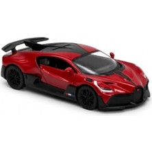 MarkEntegra 1:38 Ölçekli Metal Model Araba, Çek Bırak Süper Spor Araç