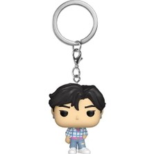MarkEntegra Funko Pop! Keychain: Netflix - Kpop Demon Hunters - Jinu - Anahtarlık Orijinal - Mini Koleksiyon Figürü - Çorap Hediyesi - Hediye Fikri - Resmi Ürün - Sırt Çantası Dekorasyonu