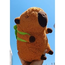 MarkEntegra 25 cm Sevimli Kapibara Peluş Oyuncak, Yumuşak ve Eğlenceli