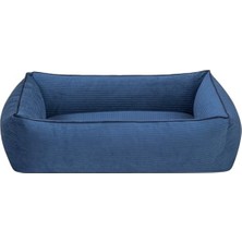 MarkEntegra 60X75 cm Mavi Kedi ve Köpek Yatağı, Yüksek Konforlu