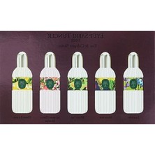 MarkEntegra 5 x 16 ml Silindir Cam Şişe Kolonya - 5'li Set