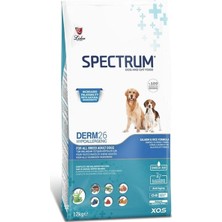 Spectrum Derm 26 Hypo-Allergenic Deri Hassasiyeti Için Somonlu Yetişkin Köpek Maması 12KG
