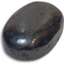Pozitif Doğal Taş Doğal Şungit Palm Stone Masaj Taşı Shungite 31PS